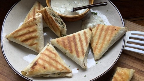 Maultaschen-Tacos