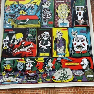 Haus am Wehrsteg, Kunstwerk von Nando von Arb