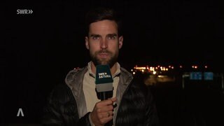 SWR-Reporter berichtet live