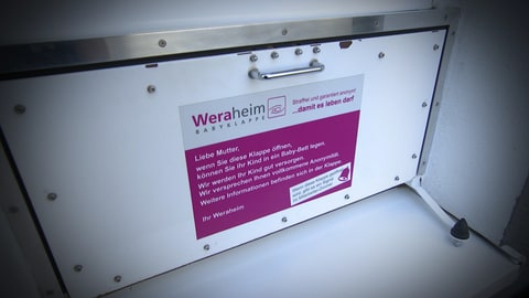 Babyklappe des Weraheim in Stuttgart