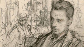 Portrait des Dichters Rainer Maria Rilke