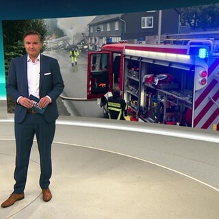Nachrichtensprecher Sascha Becker.