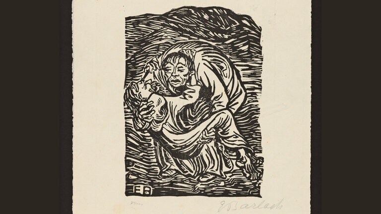 Ernst Barlach, Barmherziger Samariter, 1919