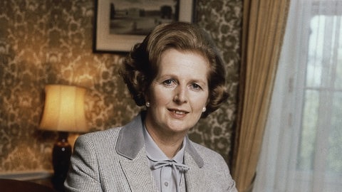 Margaret Thatcher (1925 - 2013), die erste britische Premierministerin, hat in den 1980er-Jahren als "Eiserne Lady" das Land umgekrempelt und deutliche Spuren in Wirtschaft und Gesellschaft hinterlassen. (Foto 1980)