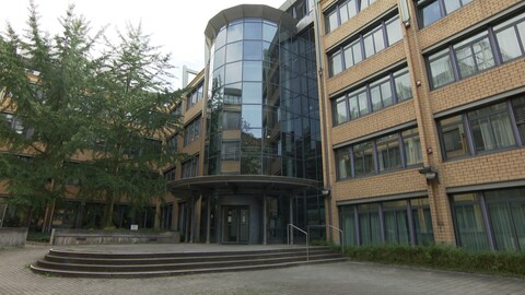 Eingang zum Amtsgericht Stuttgart