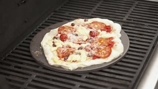 Pizza vom Grill