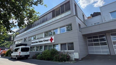 Die DRK-Rettungswache in Montabaur.