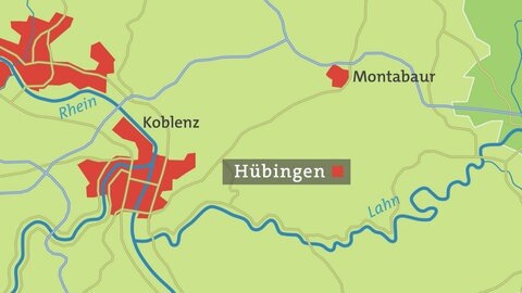 Hierzuland Hübingen Karte