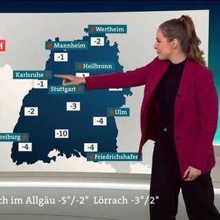Wetterreporterin Pila Bossmann
