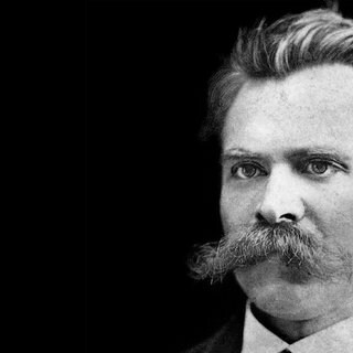 Der deutsche Philosoph Friedrich Wilhelm Nietzsche (1844-1900)