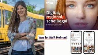 Martika Baumert Host von Digitalformat SWR Heimat moderiert den Talk