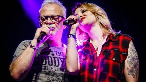 Nino de Angelo und Jenny van Bree waren 2017 gemeinsam auf Tour.