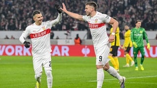 Ermedin Demirovic hat den VfB Stuttgart in der Europa League gegen die Young Boys Bern mit 2:0 in Führung geschossen.