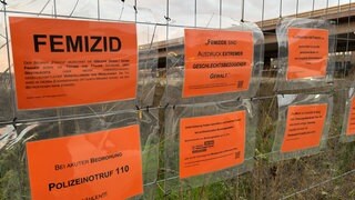 Tag gegen Gewalt an Frauen Plakataktion in LU