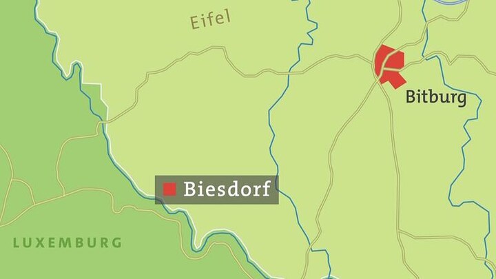 Karte von Biesdorf