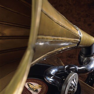 Ein altes Grammophon