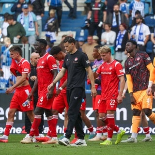 Enttäuschung beim 1. FC Kaiserslautern nach der ersten Saisonniederlage in Magdeburg