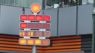 Berliner Mengenlehre-Uhr von Dieter Binninger am Europacenter in Berlin-Charlottenburg