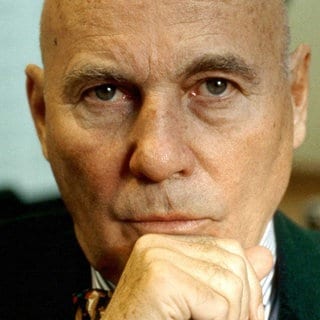 Komponist Hans-Werner Henze (Aufnahme von 1994)