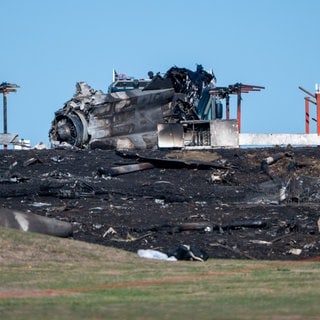 In Spangdahlem in der Eifel ist am Dienstag ein F-16-Kampfjet abgestürzt